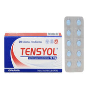 Tensyol 10 Mg Tabletas Recubiertas - Caja 20 UN
