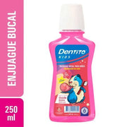 Enjuague Bucal DENTO Kids Tutifrutti Botella 250ml