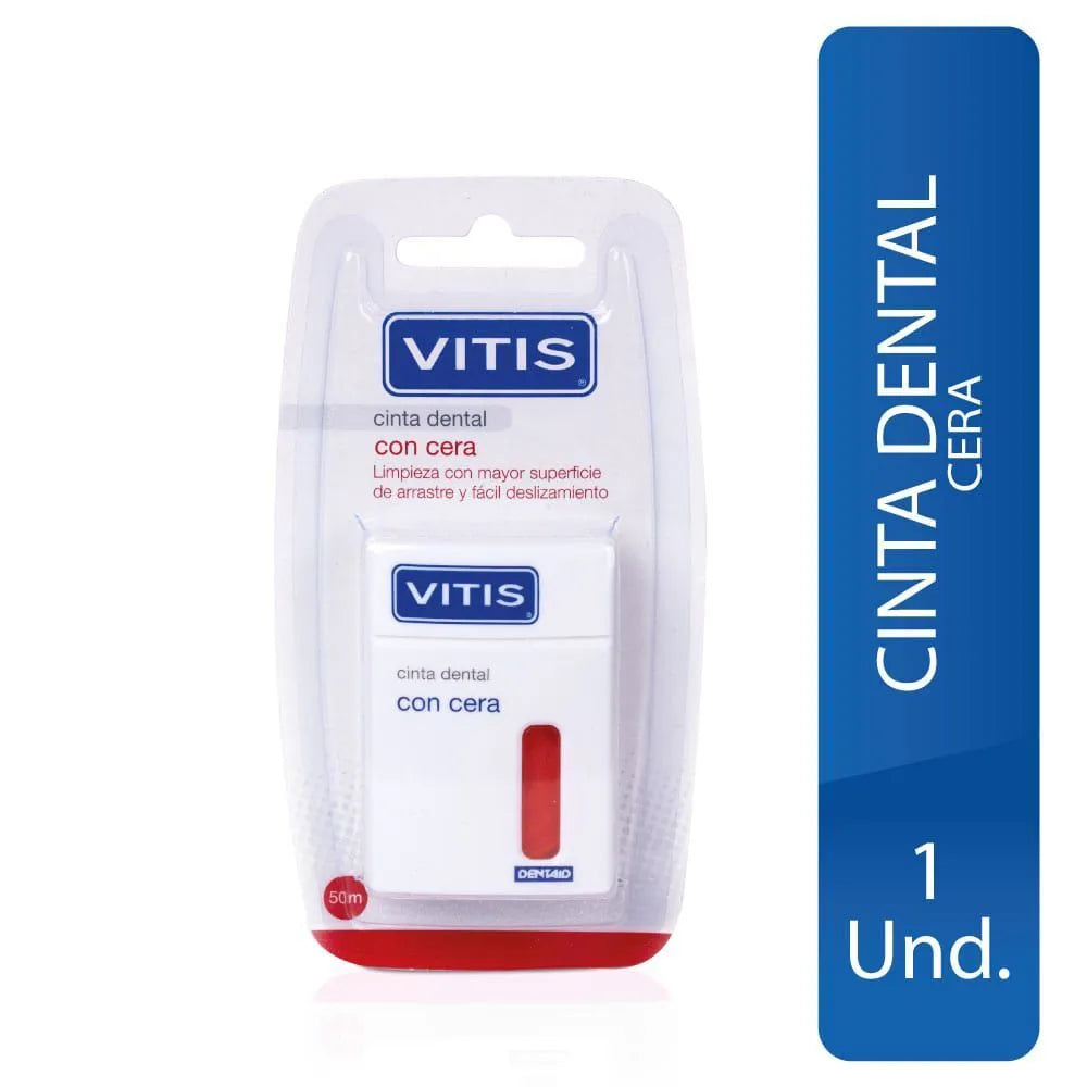 Viti Cinta Dental con Cera 50 m