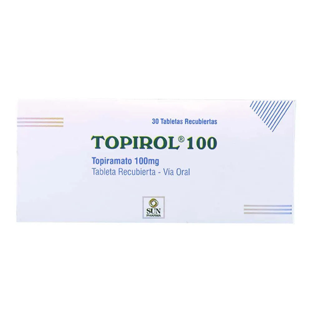 Topirol 100mg Tableta Recubierta