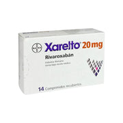Xarelto 20mg Comprimidos Recubiertos - Caja 14 UN