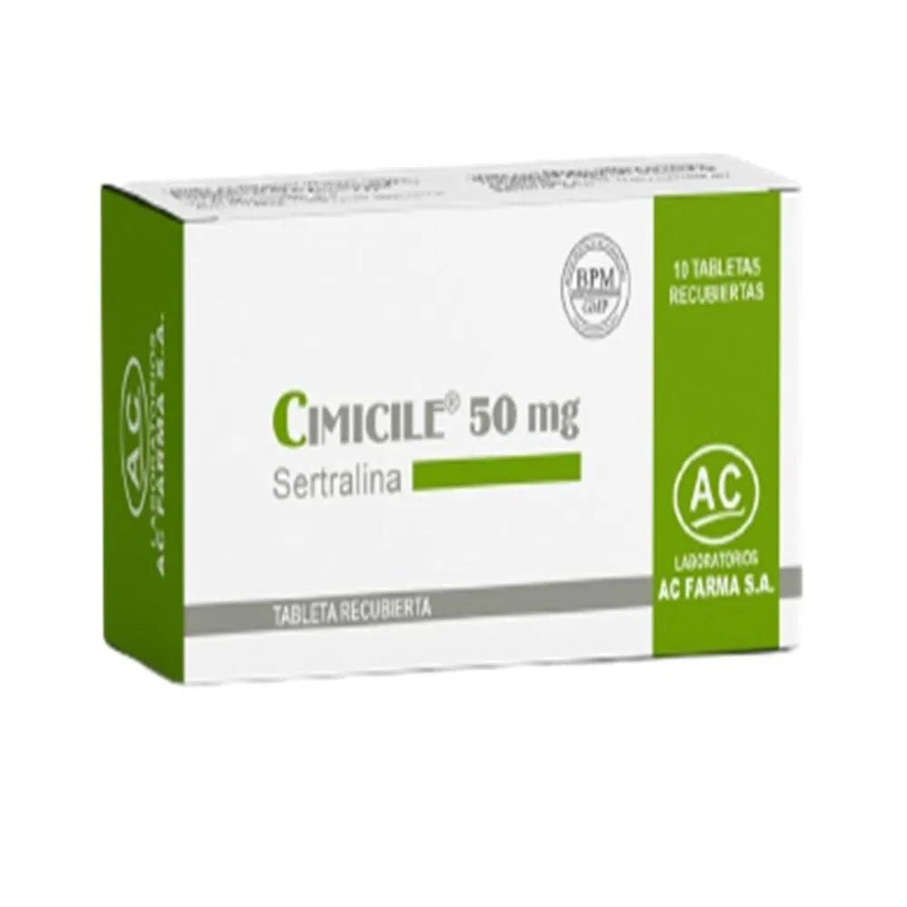 Cimicile 50MG Tabletas Recubiertas caja 10 und