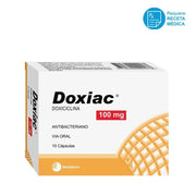 DOXIAC 100MG X 10 TABLETAS