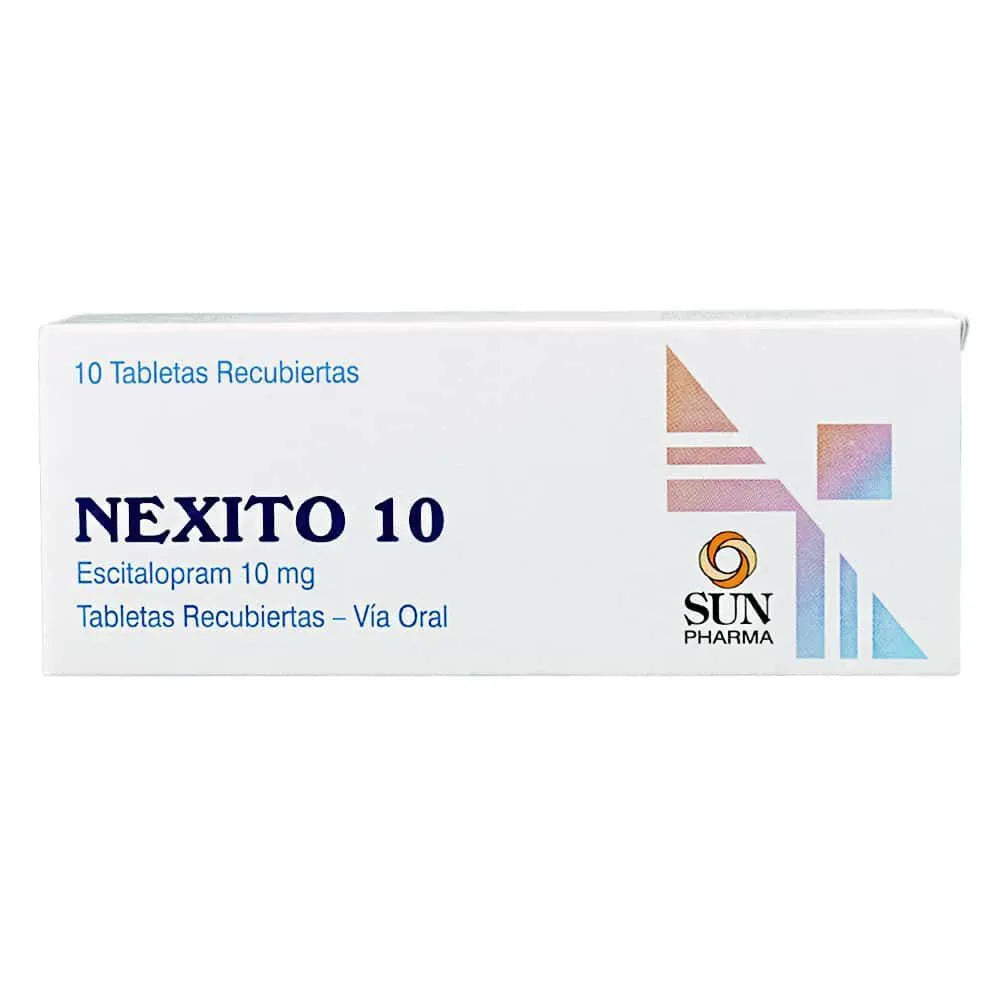 Nexito 10mg Tab cajax10unid
