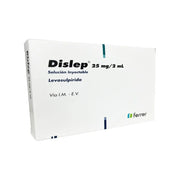 DISLEP 25 MG CJ.X 6 AMPOLLAS