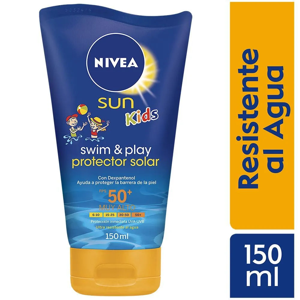 Protector Solar Nivea Kids Swim & Play Spf50 x 150 ml