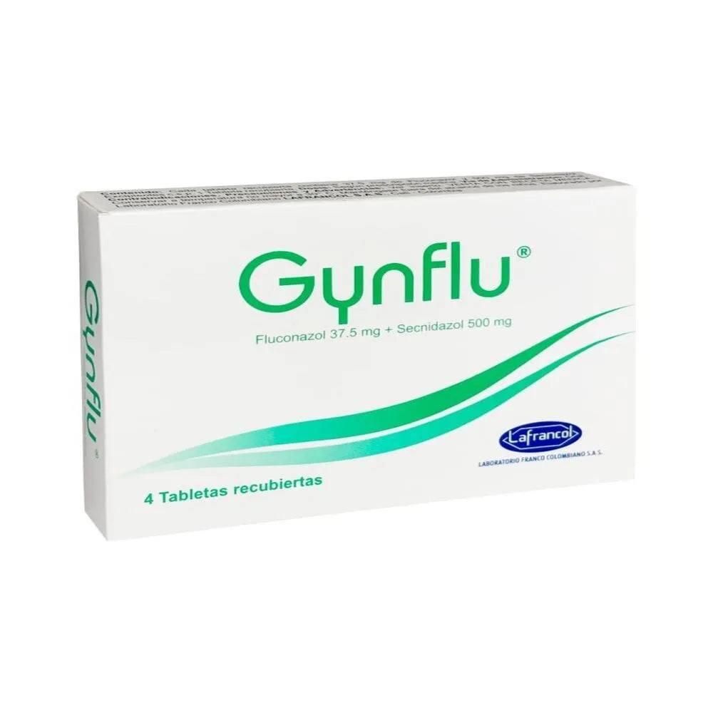 GYNFLU X 4 TABLETA RECUB.