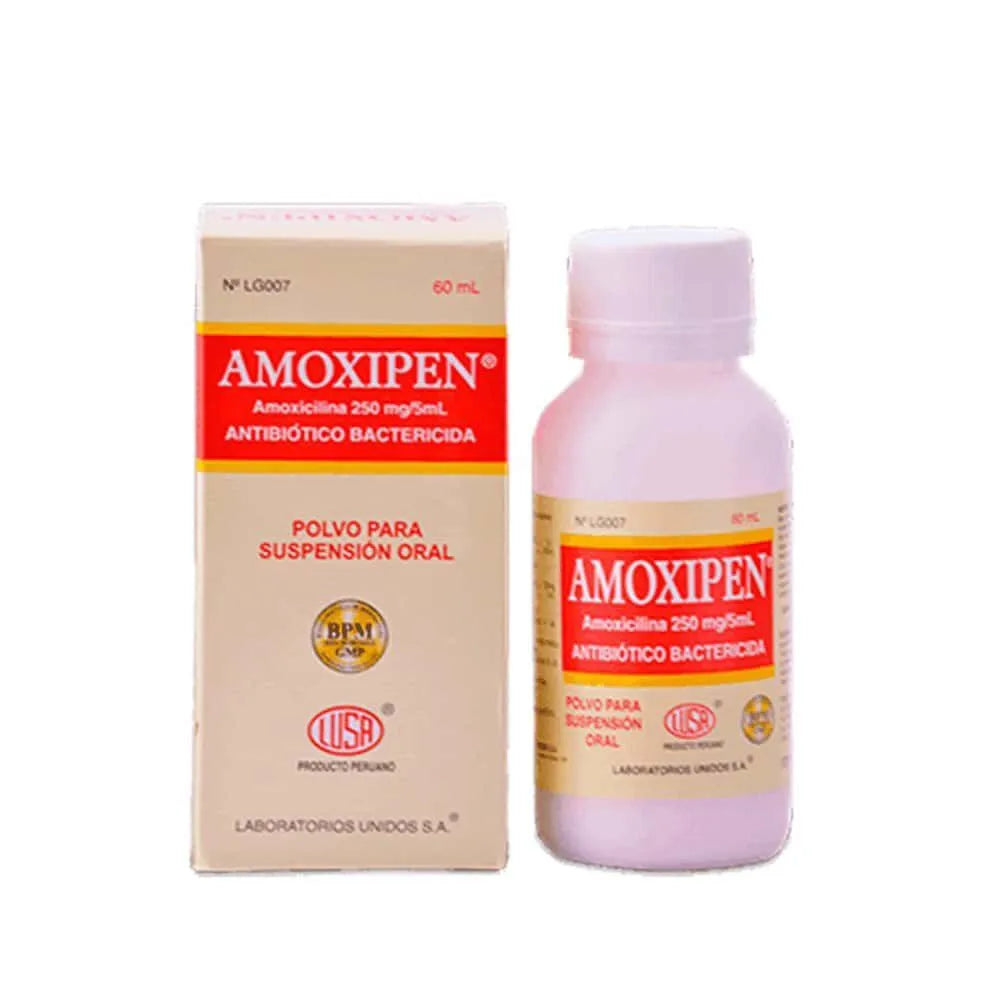 Amoxipen 250mg/5ml Polvo para suspensión oral