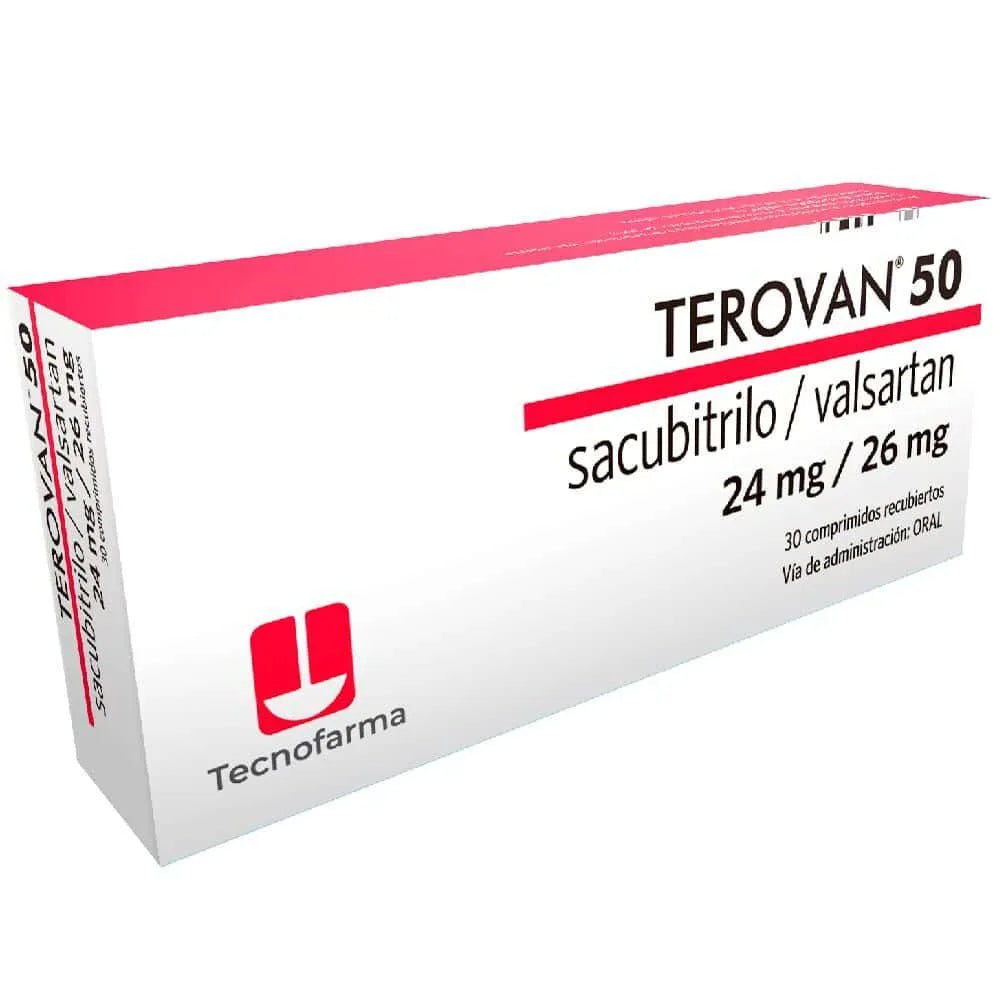 Terovan 50 24mg/26mg Comprimido recubiertos