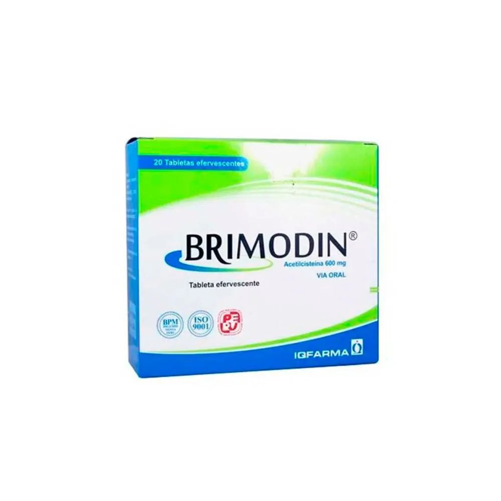 Brimordin 600 Mg Tabletas Efervescentes
