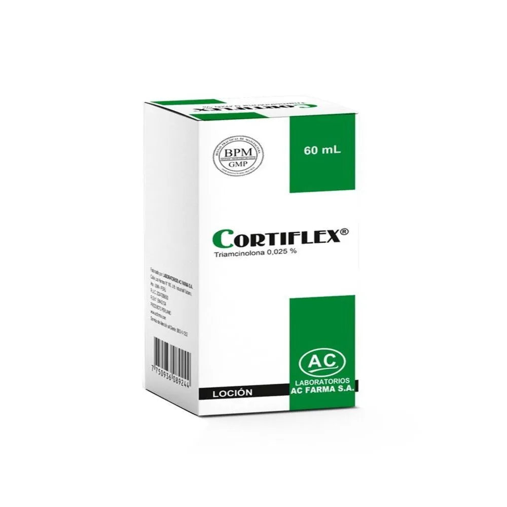 Cortiflex 0.025% Loción Frasco 60 ml