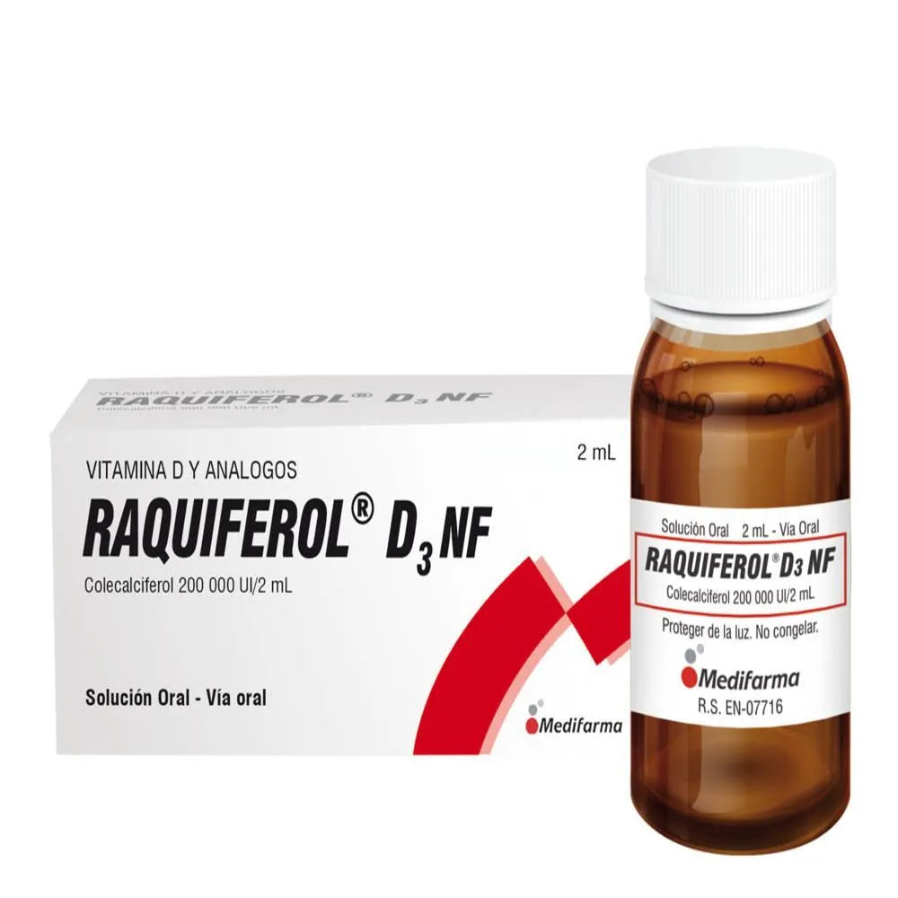 Raquiferol D3 CB 10 000 UI Ampolla