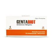 Gentabiot 160mg/2ml Solucion Inyectable