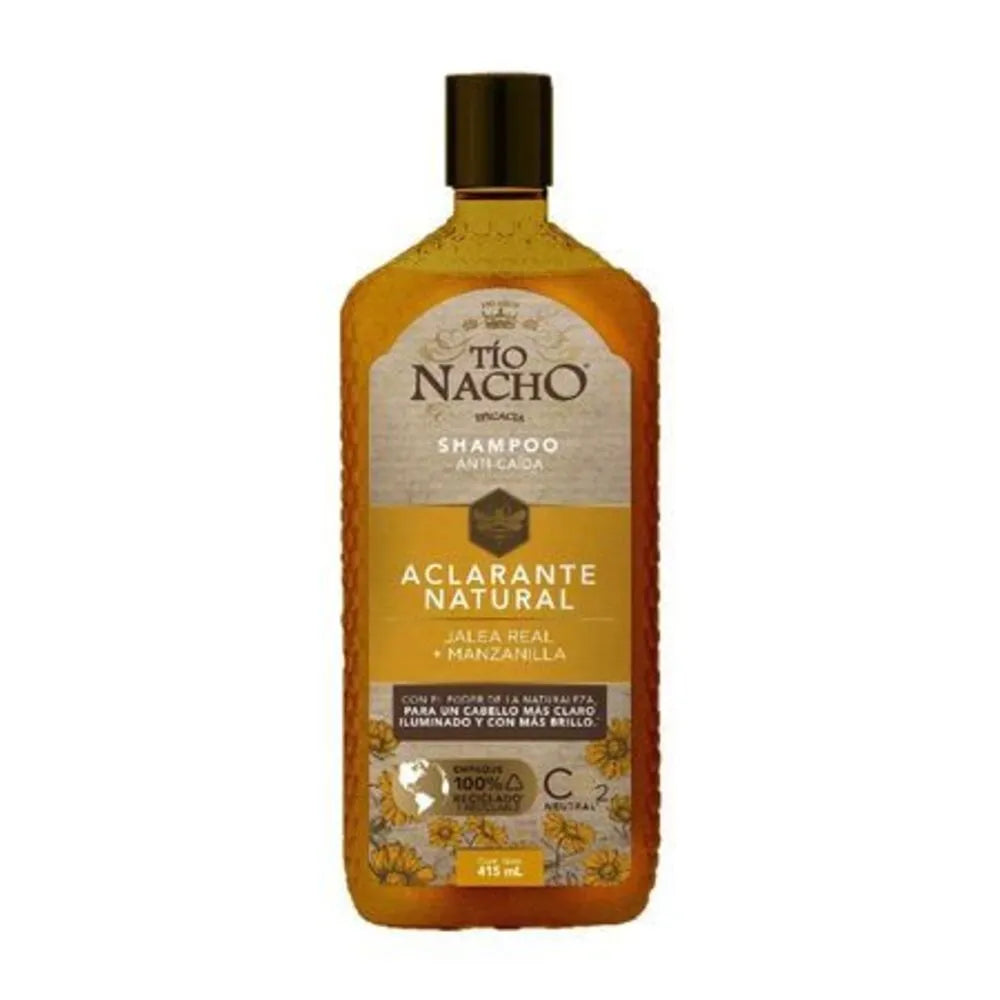 Shampoo Tio Nacho Aclarado Natural Frasco 415ml