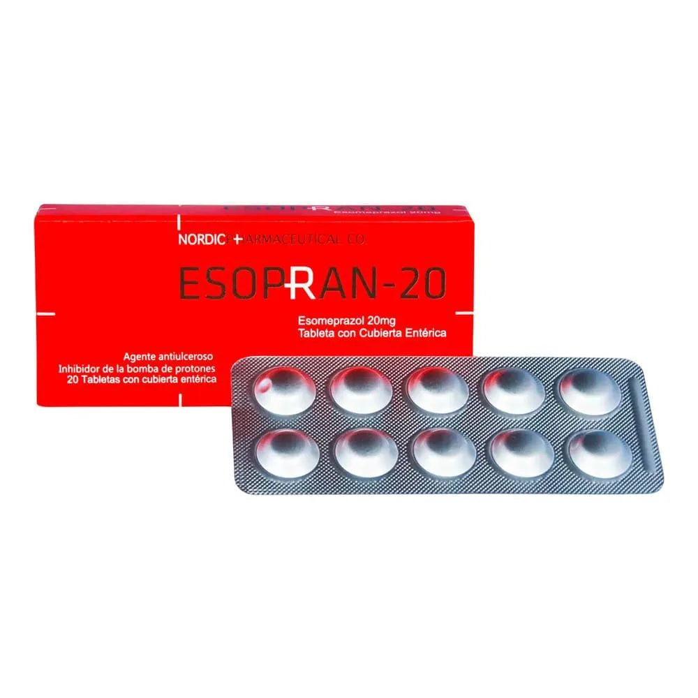Esopran 20 mg Tabletas