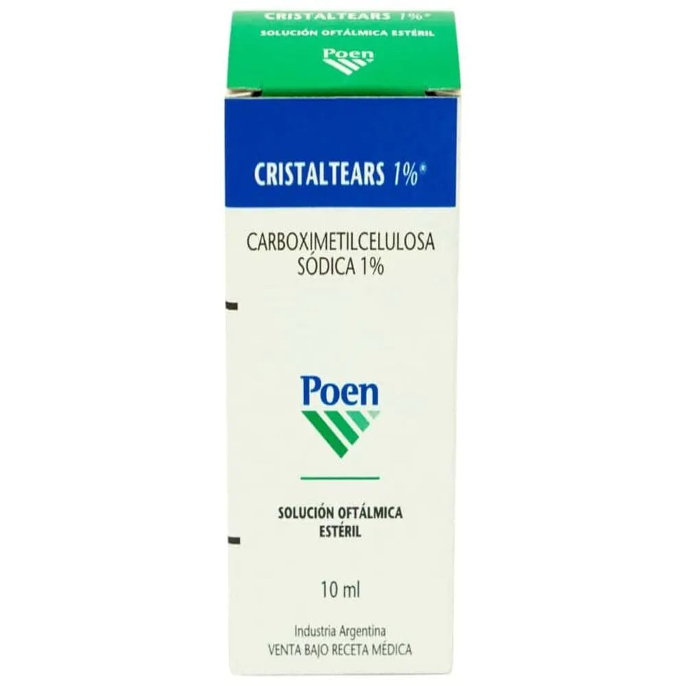 Cristaltears 1% Solución Oftálmica - Frasco 10 Ml
