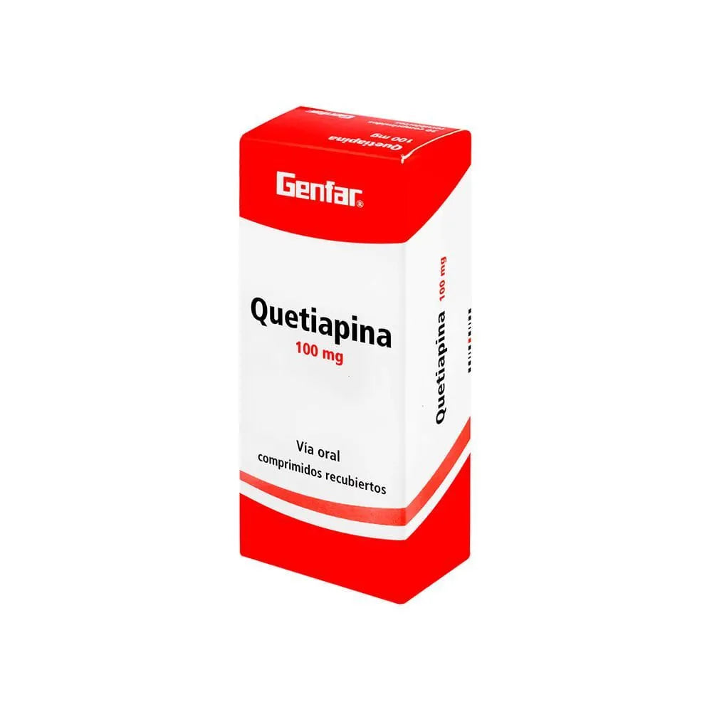 Quetiapina 100 mg GF Comprimidos Recubiertos