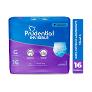 Prudential Invisible Ropa Interior Desechable Adultos Talla G