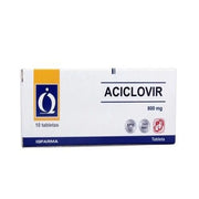 Aciclovir 800 Mg Tabletas