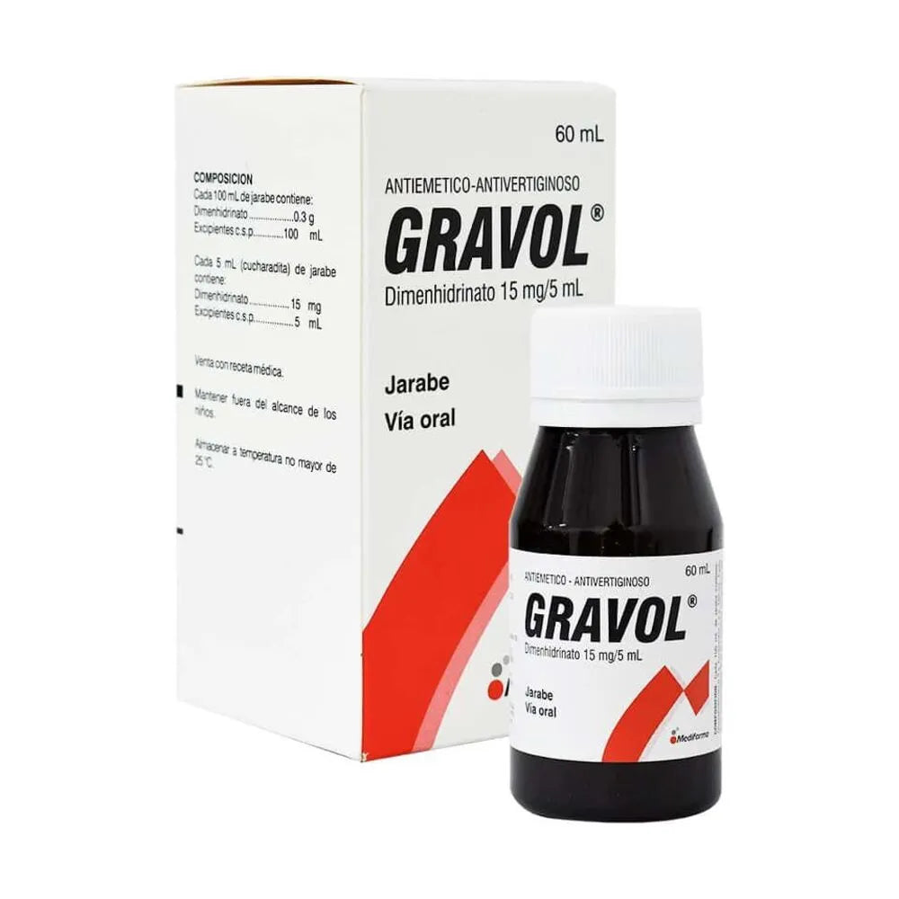 Gravol 15 mg/ 5 mL Jarabe