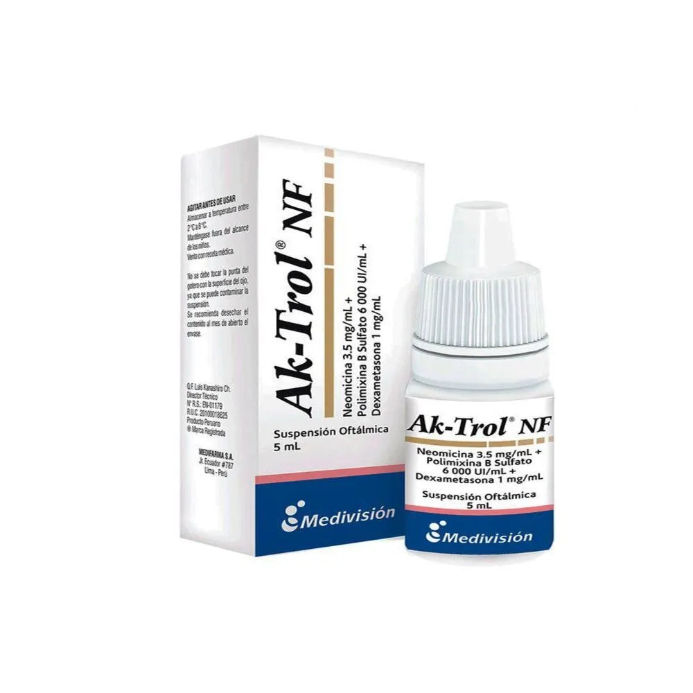 Ak Trol NF Suspensión Oftálmica Frasco 5 ml
