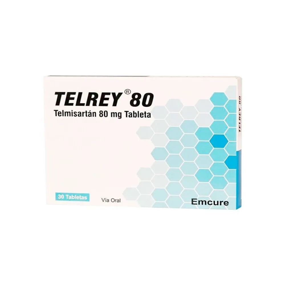 Telrey 80 Mg Tabletas