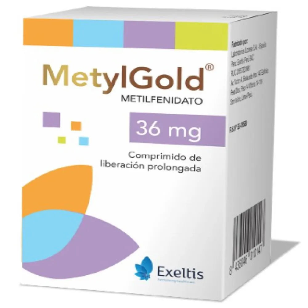 METYLGOLD 36 MG X 30 COMP