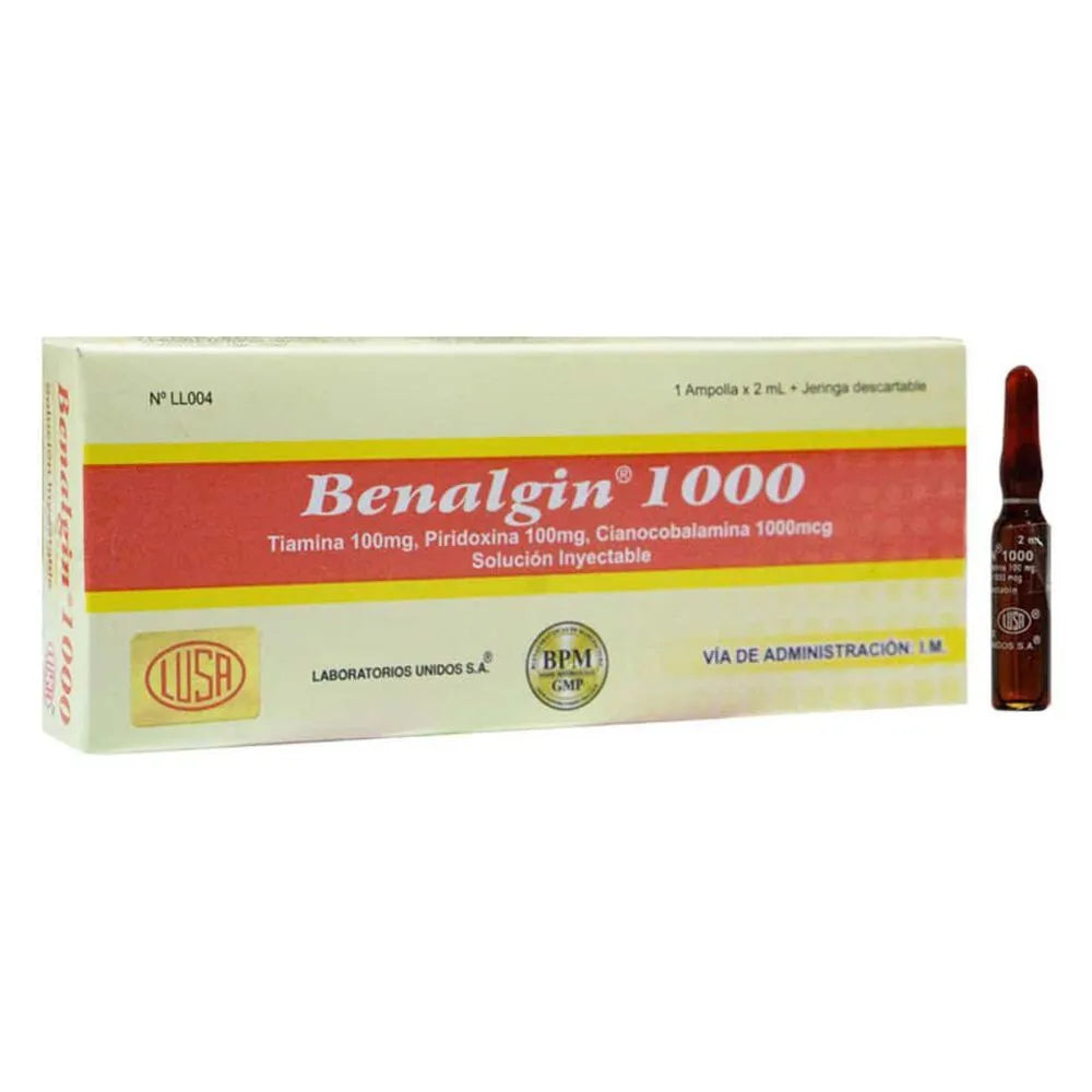 Benalgin®1000 Solución Inyectable