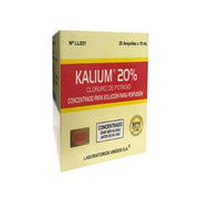 Kalium x 10ml X 25 amp