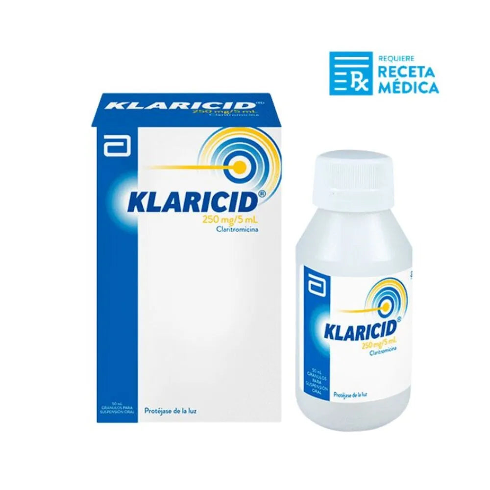 KLARICID GRAN/FCO250X50ML