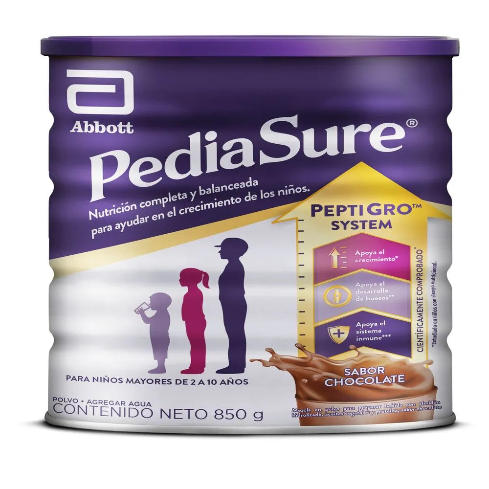 Pediasure Peptigro en Polvo Sabor Chocolate Lata 850 g