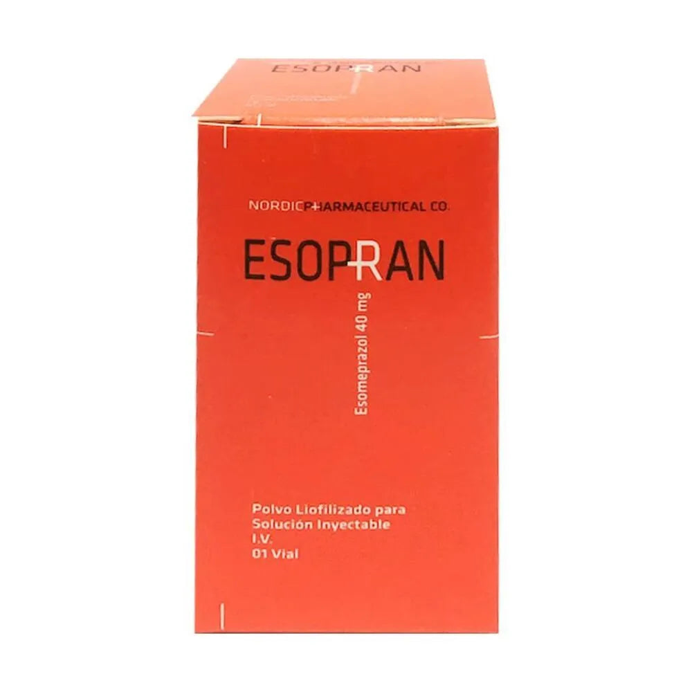 Esopran Esomeprazol 40 mg Amp x 1