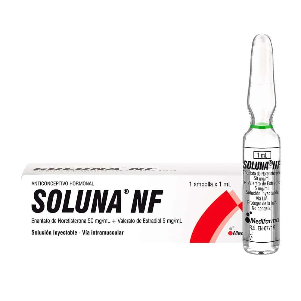 Soluna Nf 50Mg/Ml + 5Mg/Ml Solución Inyectable