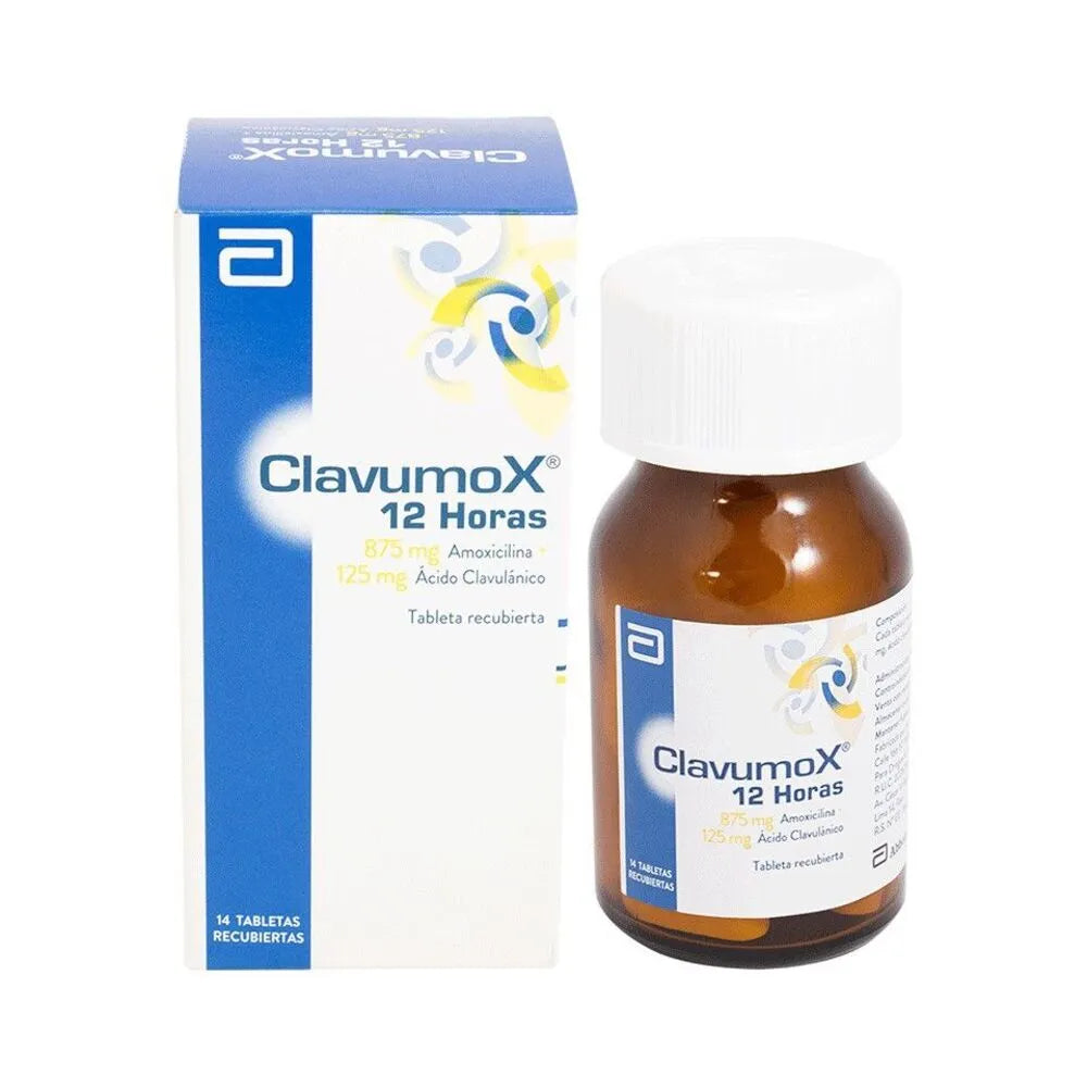 CLAVUMOX 12H.875/125 MG.14 TAB