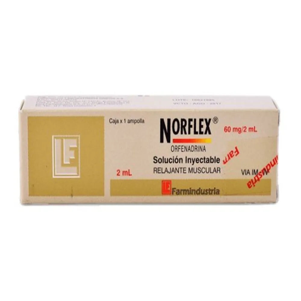 NORFLEX CON CAJA AMPOLLA 2ML