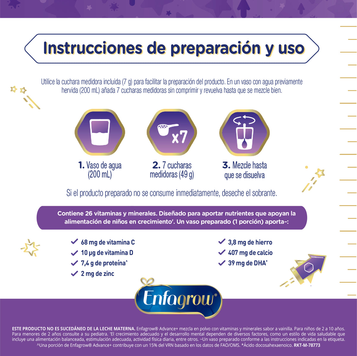 Enfagrow Advance+ Sabor Vainilla 400g