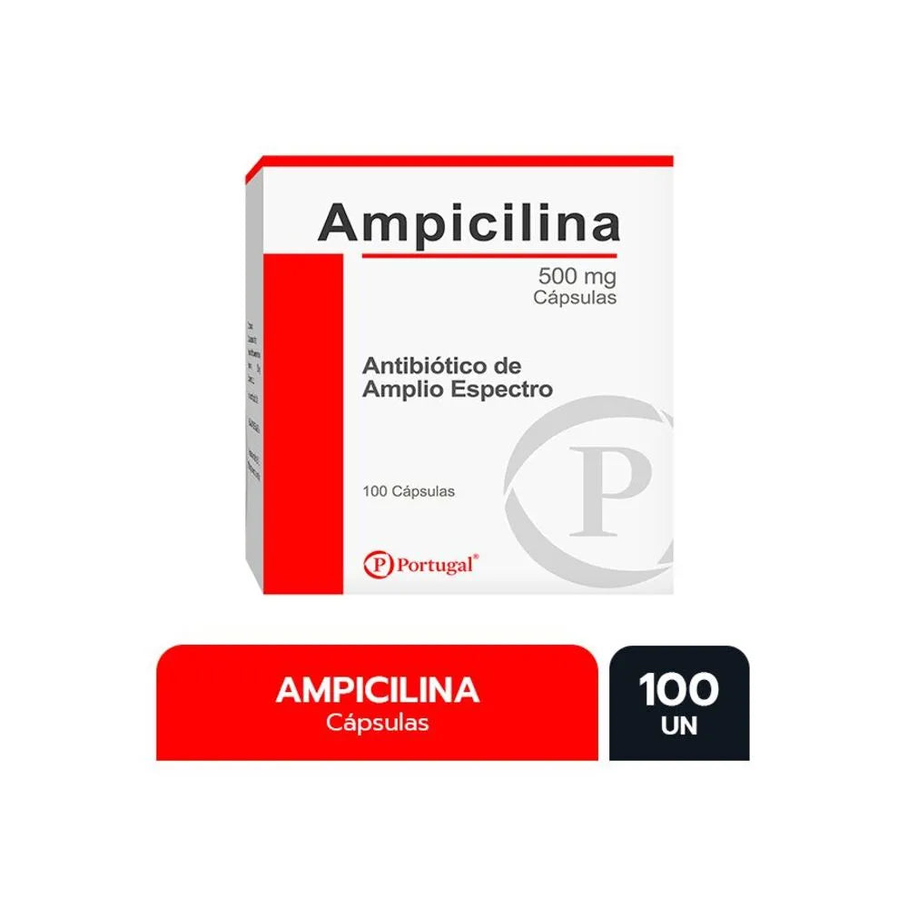 Ampicilina 500 Mg Cápsulas