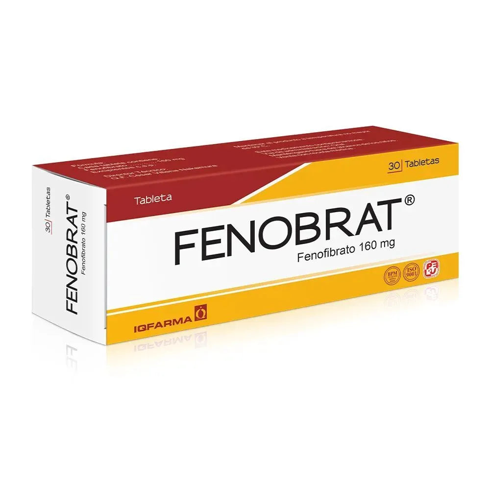 Fenobrat 160 mg Tabletas