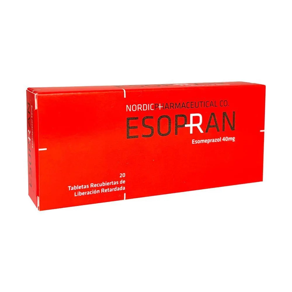 Esopran 40 mg Tabletas