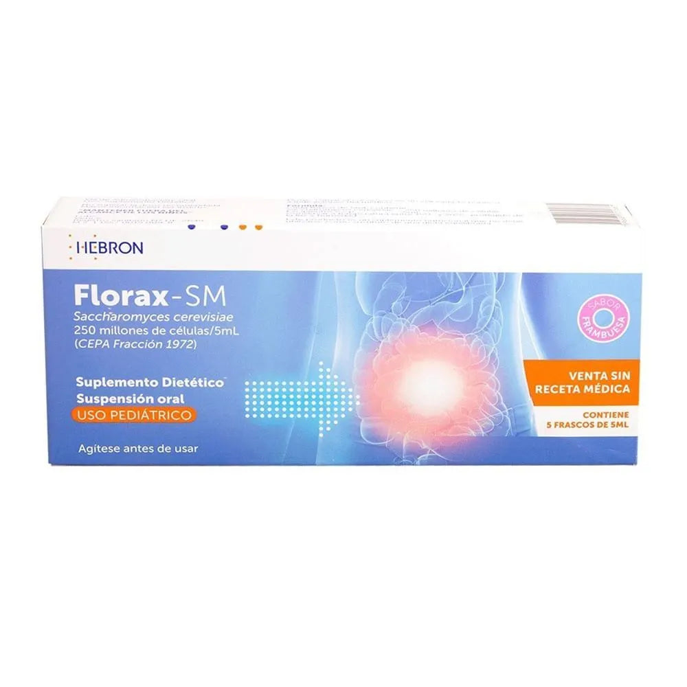 Florax Sm Pediátrico Suspensión Oral Frascos - Caja 5 und