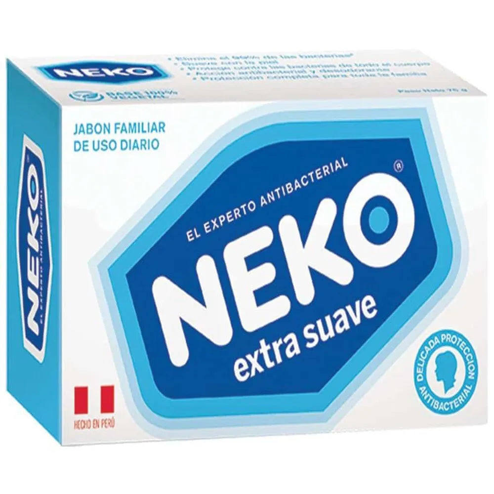 Jabón Neko Antibacterial Extra Suave
