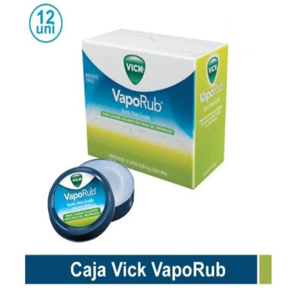 Vick Vaporub Disp. 12 latas