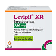 Levipil XR 750mg Tableta de Liberación Prolongada
