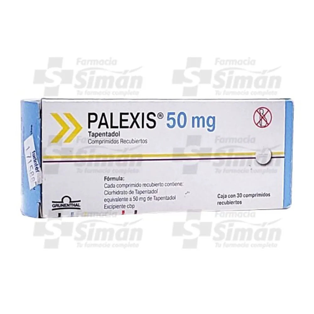 Palexis 50Mg X 30 Comprimidos A