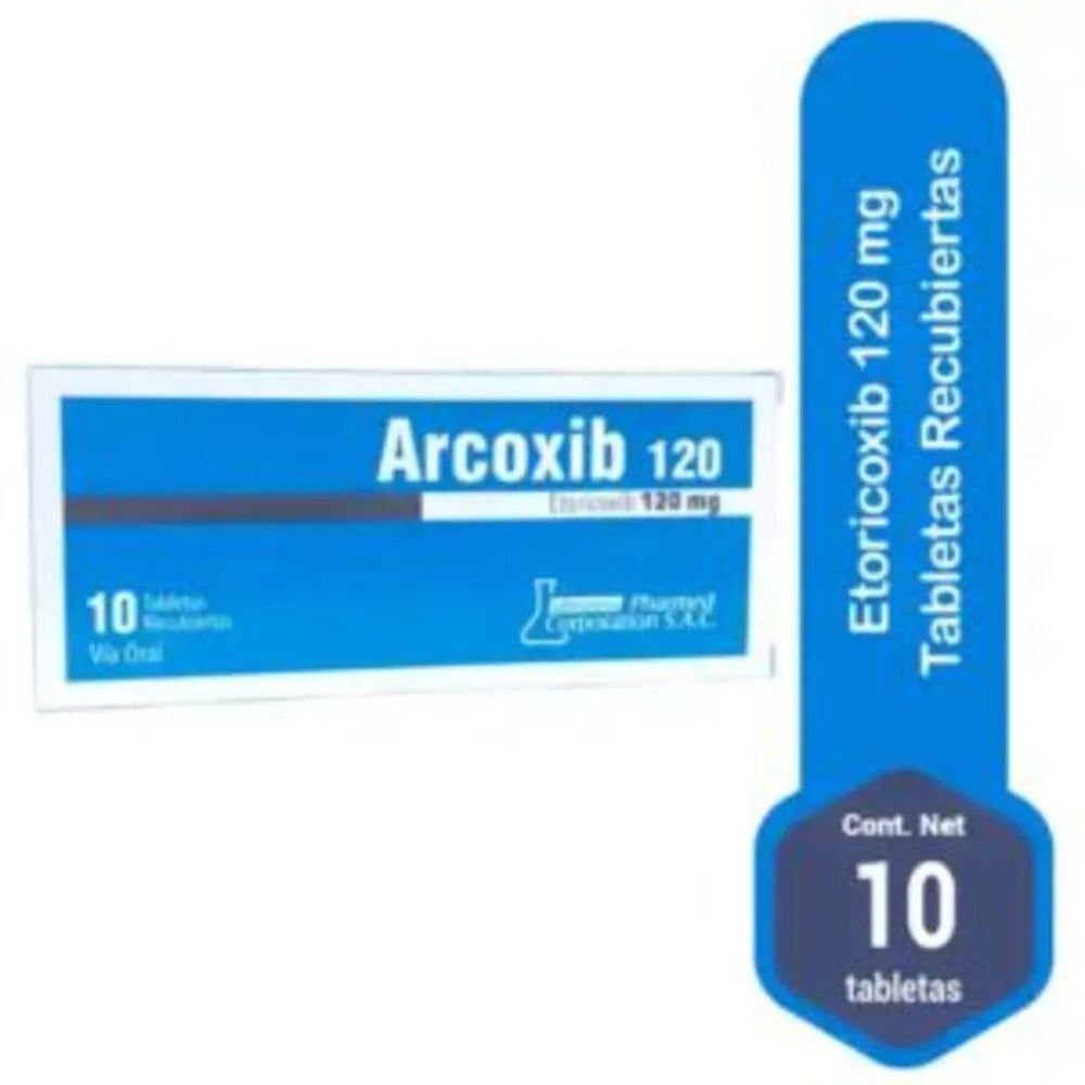 ARCOXIB 120 MG X 10 TABLETAS