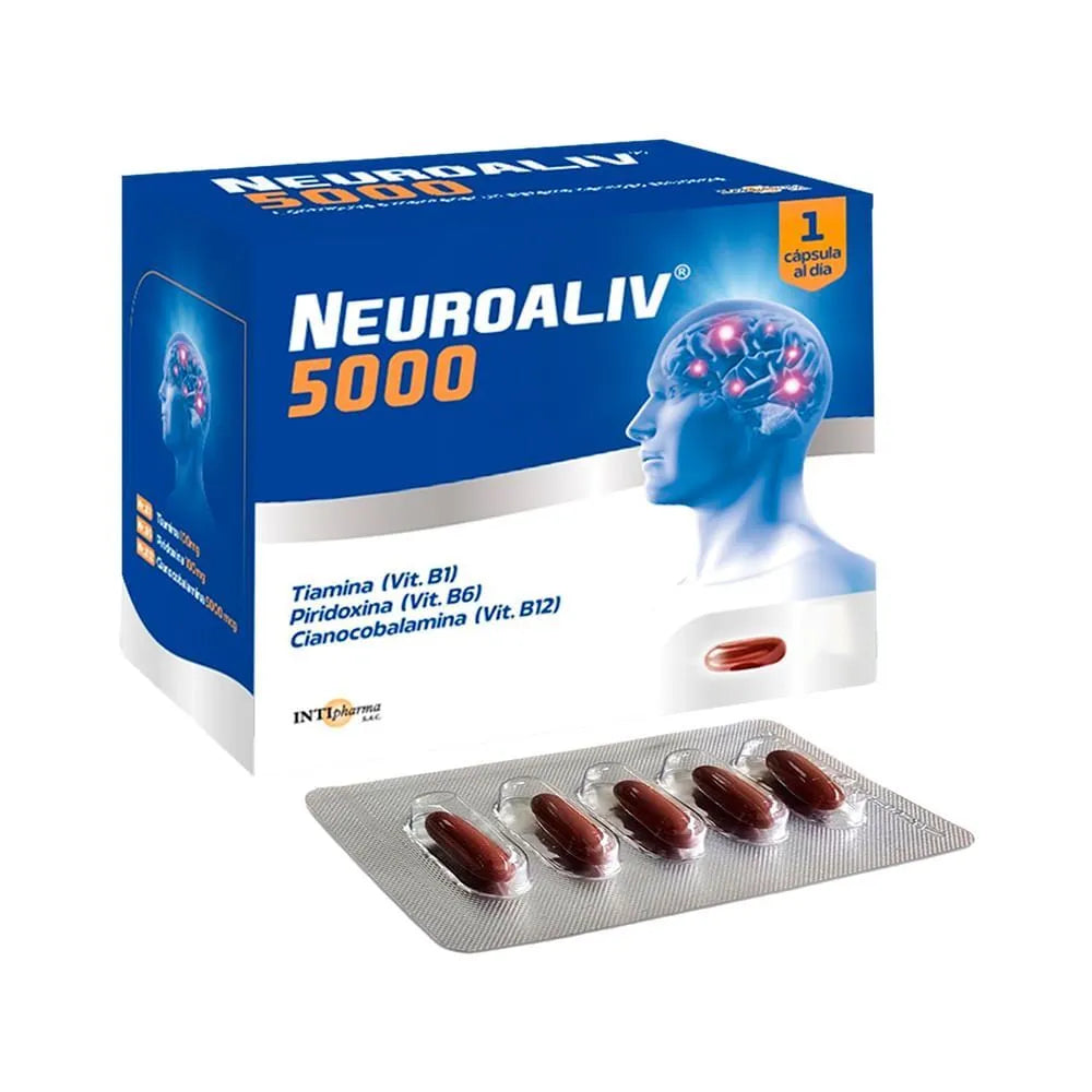 Neuroaliv 5000 Cápsulas Blandas
