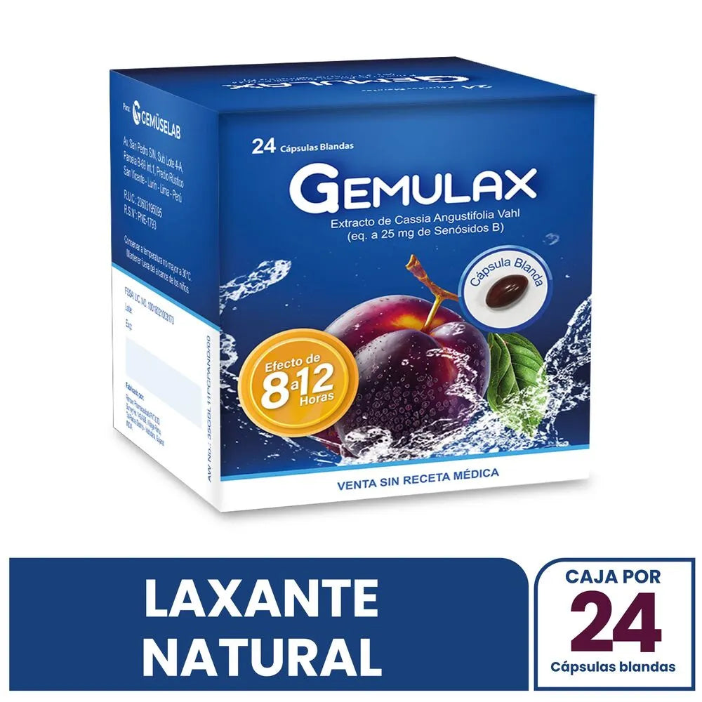 Gemulax 125 mg x 24 cap