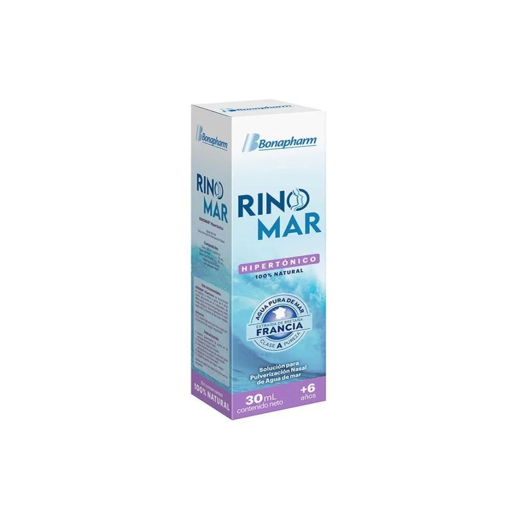 Rinomar Hipertónico Solución para Pulverización Nasal - Frasco 30 ml