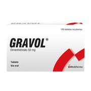 Gravol 50 Mg - Frasco 100 Tabletas