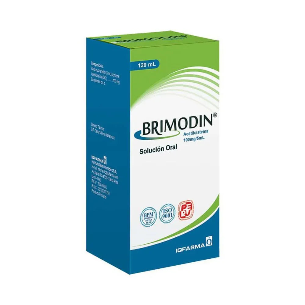 Brimodin 100mg/5ml Solución Oral